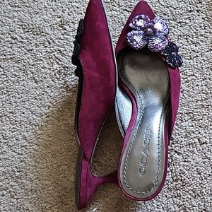 Coach Kailee MuleWith Paillettes